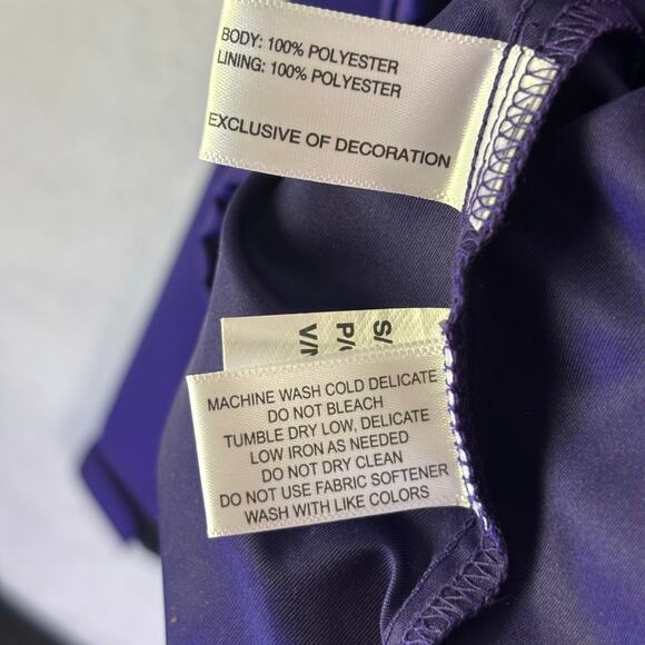 NWT CUTTER & BUCK Purple CB Weathertec Half Zip Pullover Jacket Men’s Size L - Picture 9 of 10